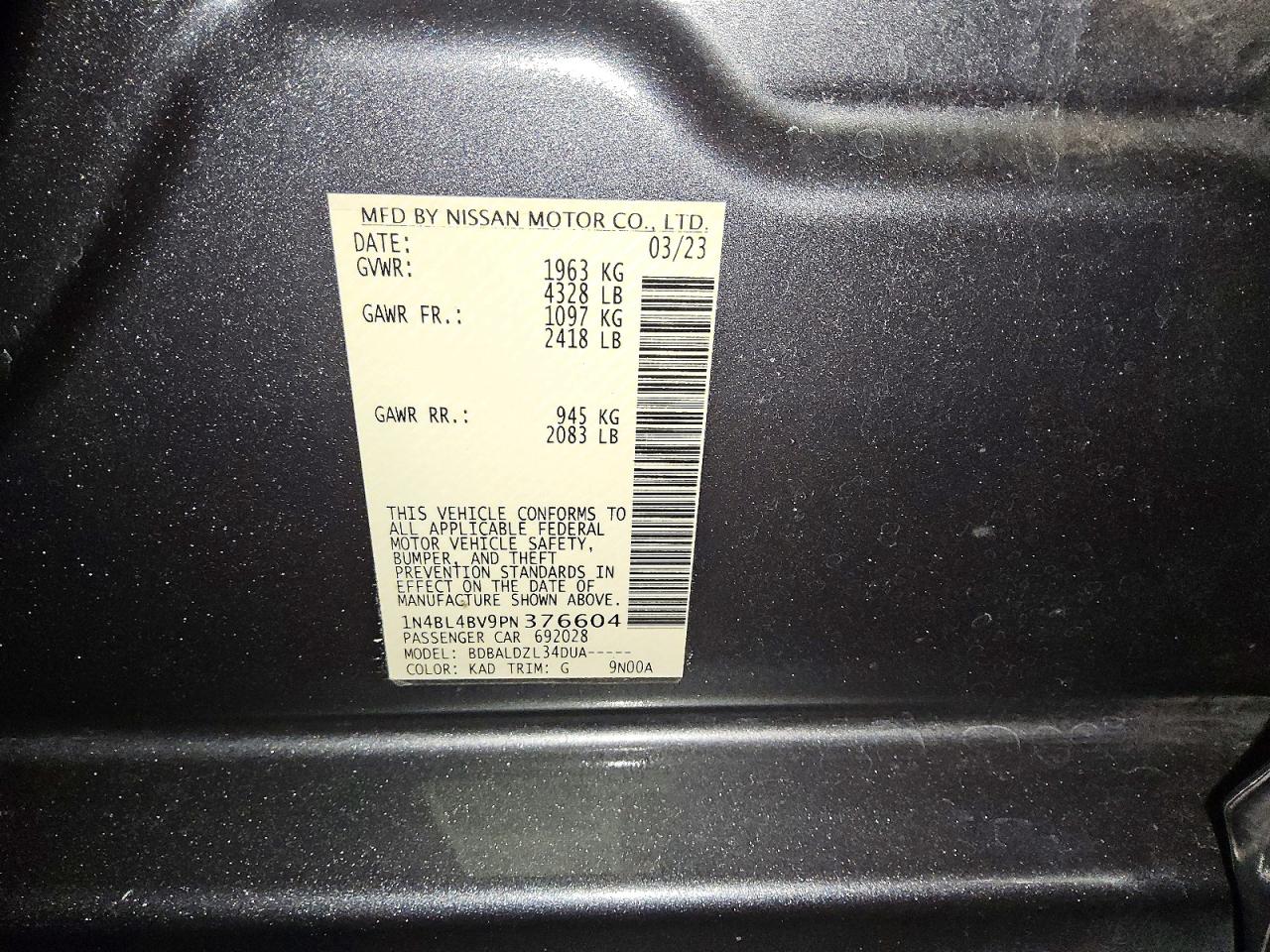 Nissan Altima S