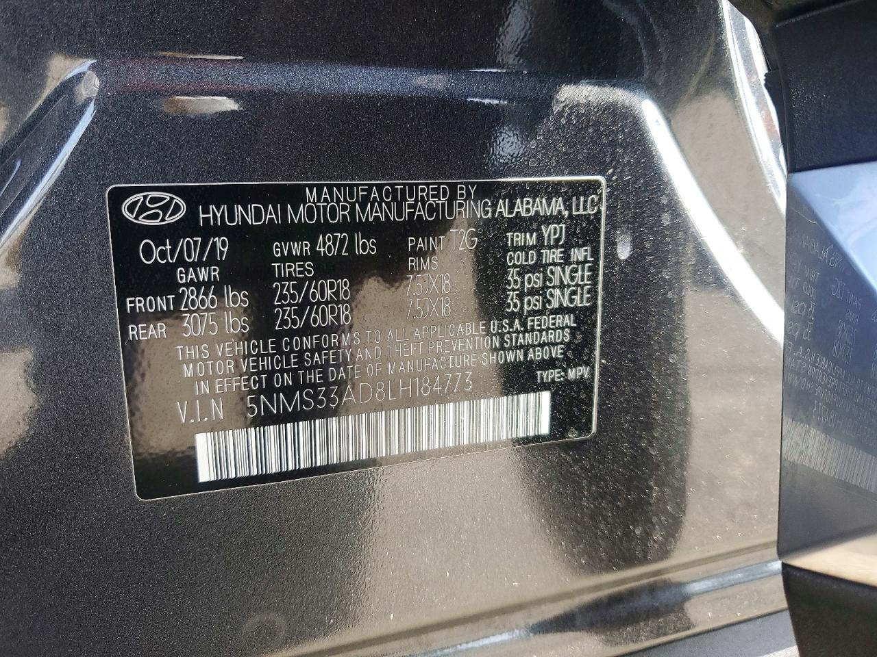 Hyundai SANTA FE Sel