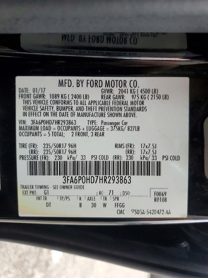 Ford Fusion Se