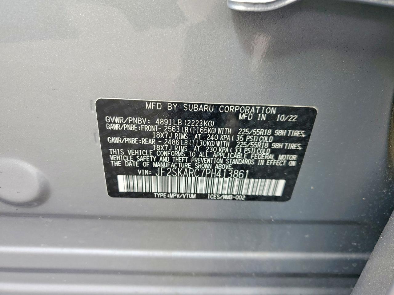 Subaru Forester Touring