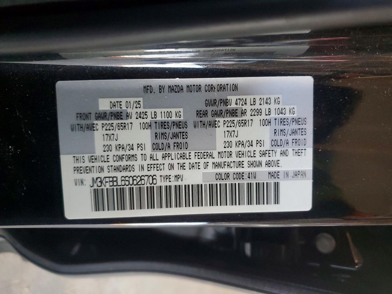 Mazda Cx Select