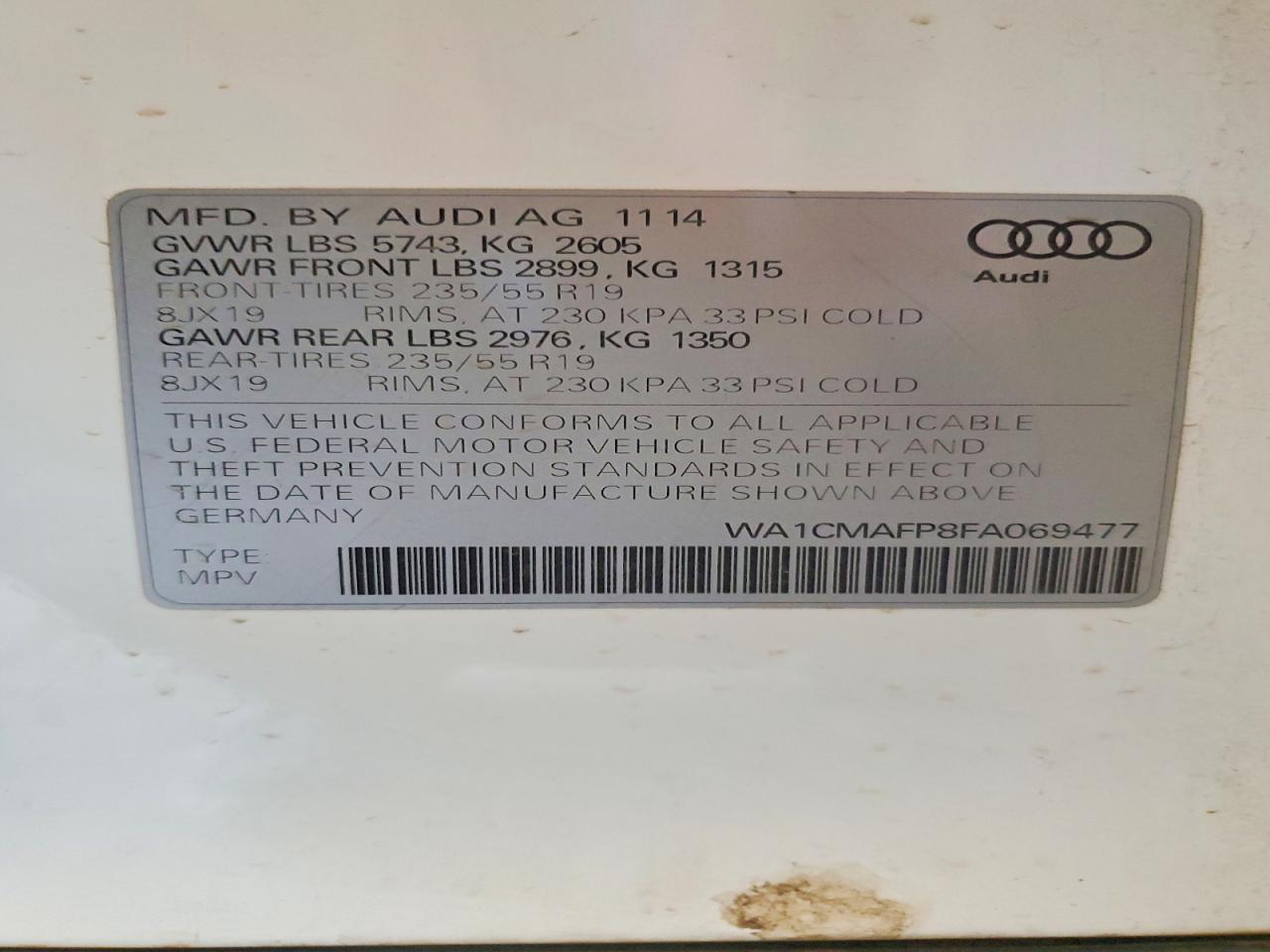 Audi Q5 Tdi Premium Plus