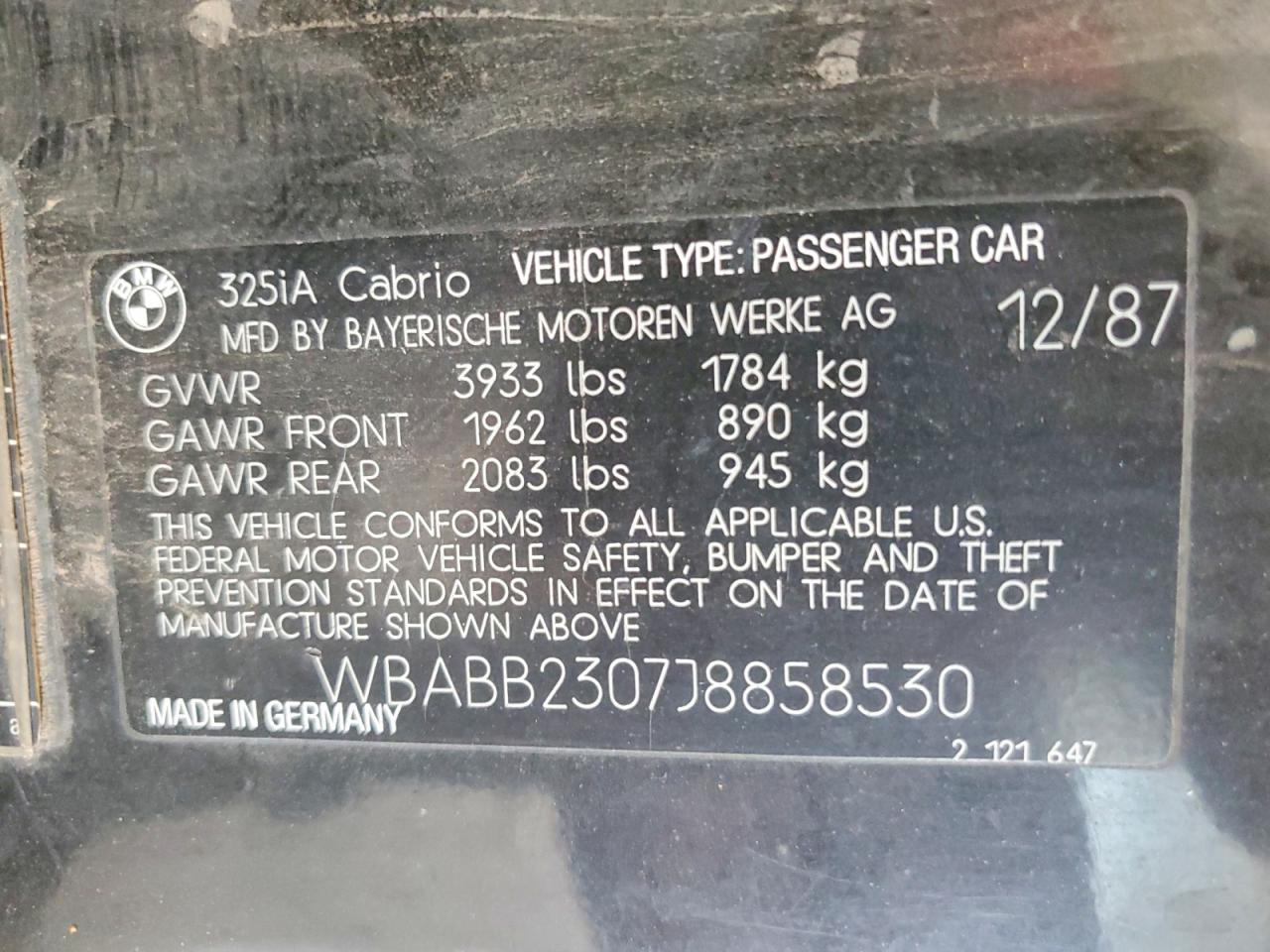 BMW 3 Series I Automatic