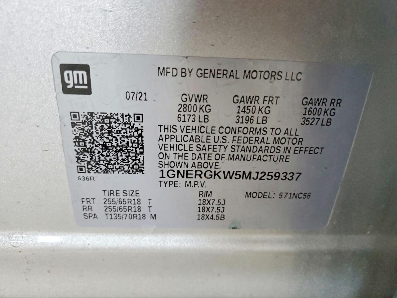 Chevrolet Traverse Lt