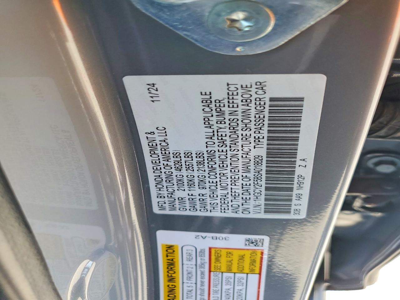 Honda Accord Hybrid Sport