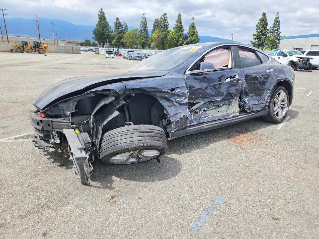 Salvage Tesla Model S Image