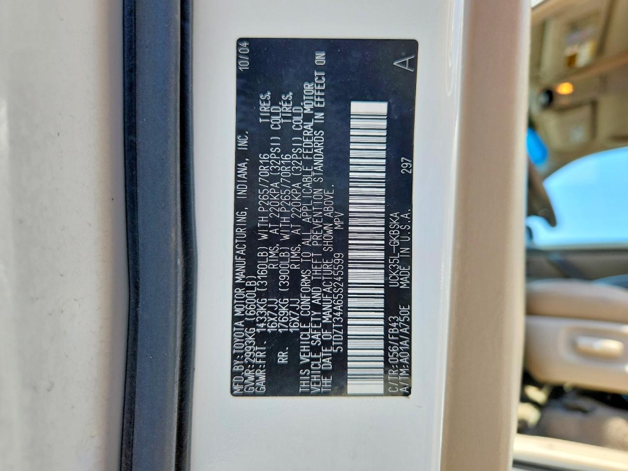 Toyota Sequoia Sr5