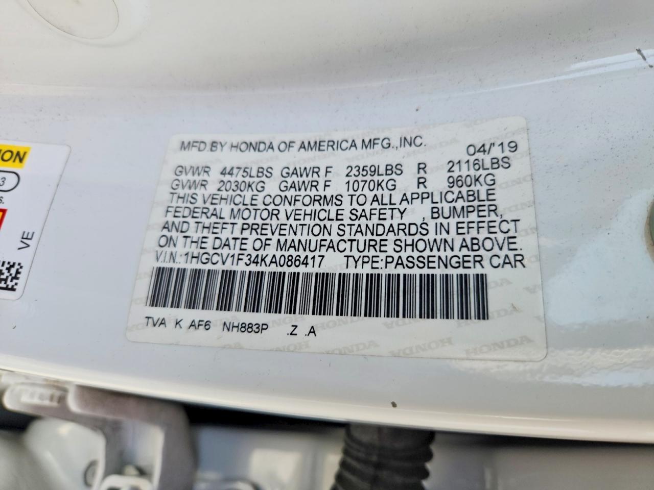 Honda Accord Sport