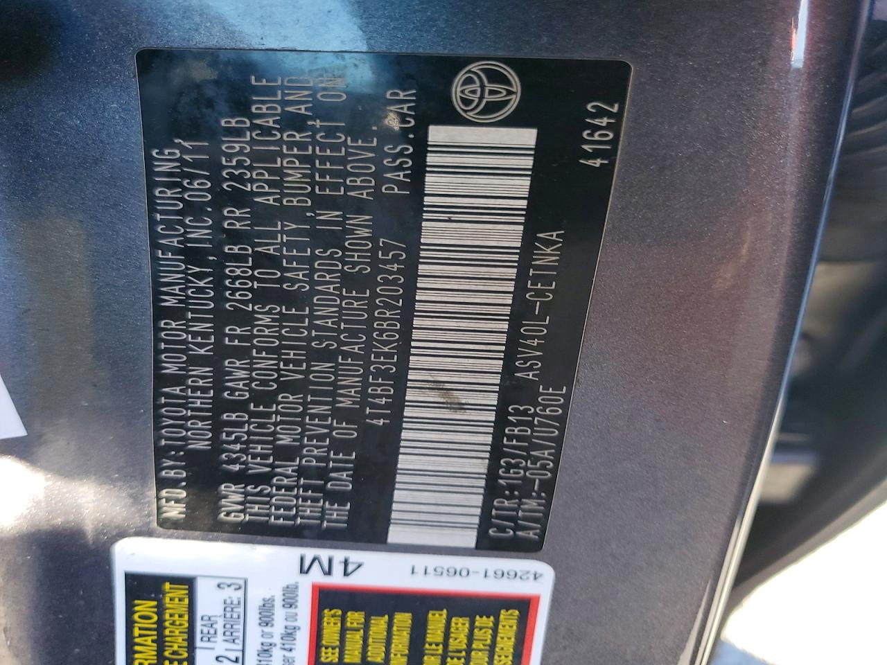 Toyota Camry Base
