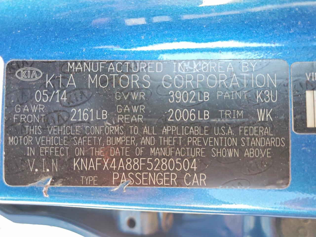 Kia Forte Ex