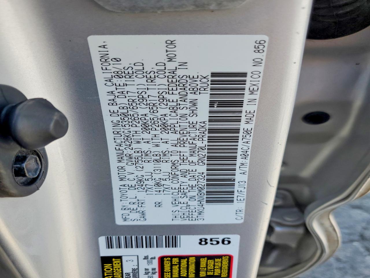 Toyota Tacoma Prerunner V6