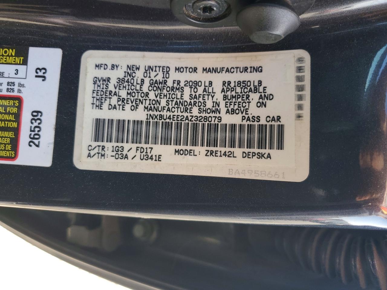 Toyota Corolla S