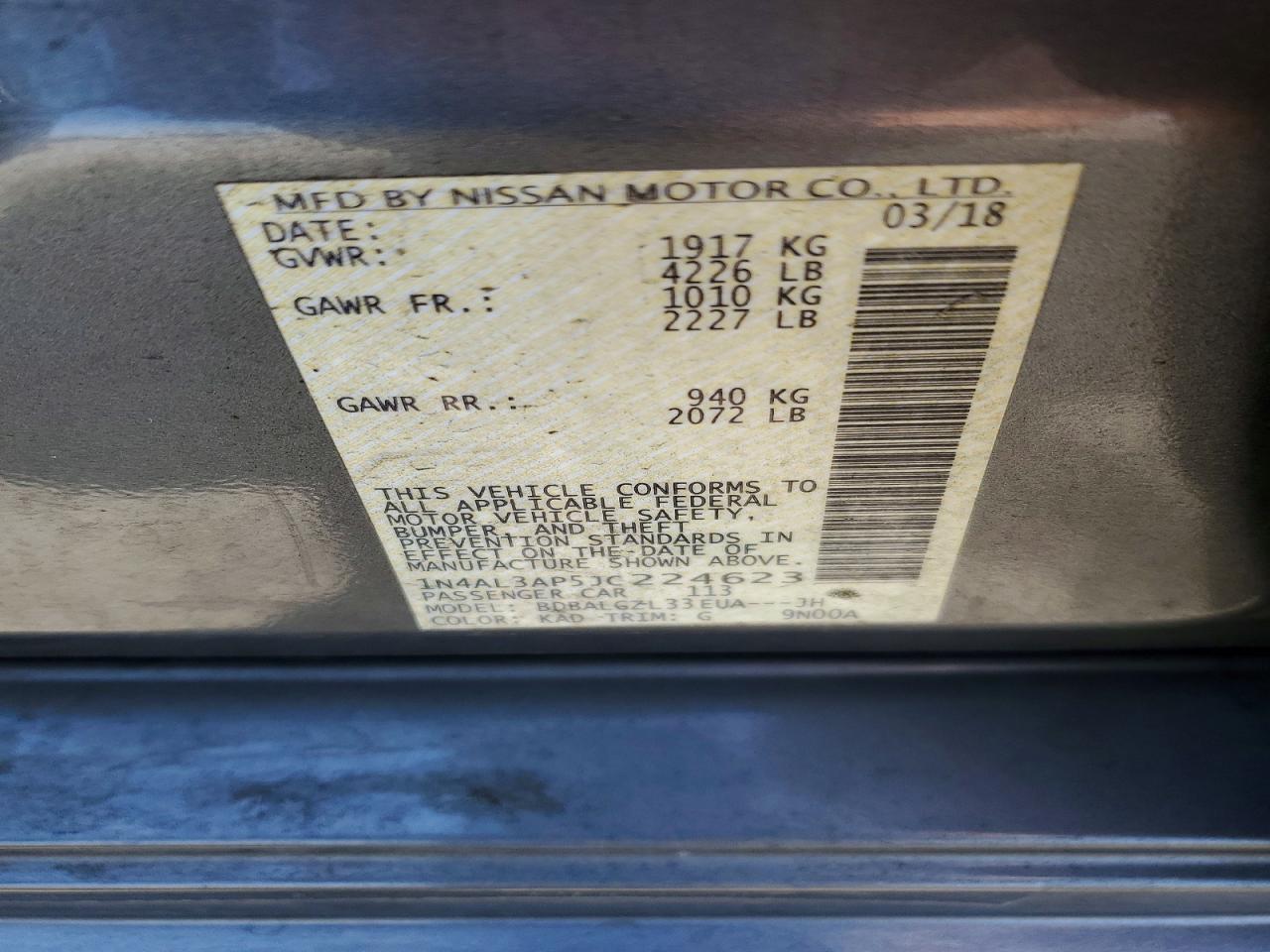 Nissan Altima 2.5 S