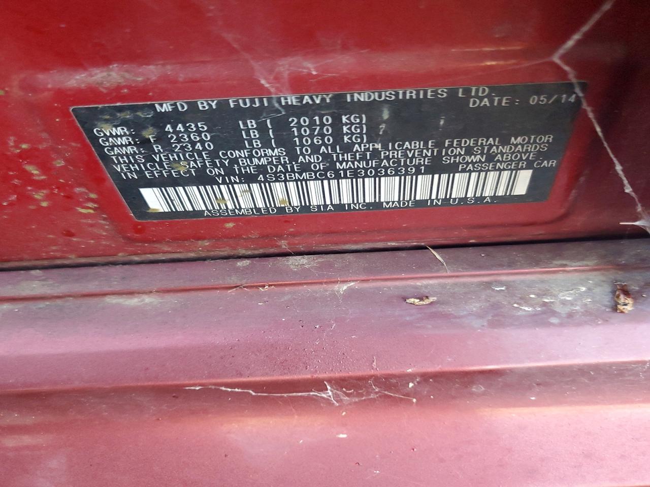 Subaru Legacy 2.5i Premium