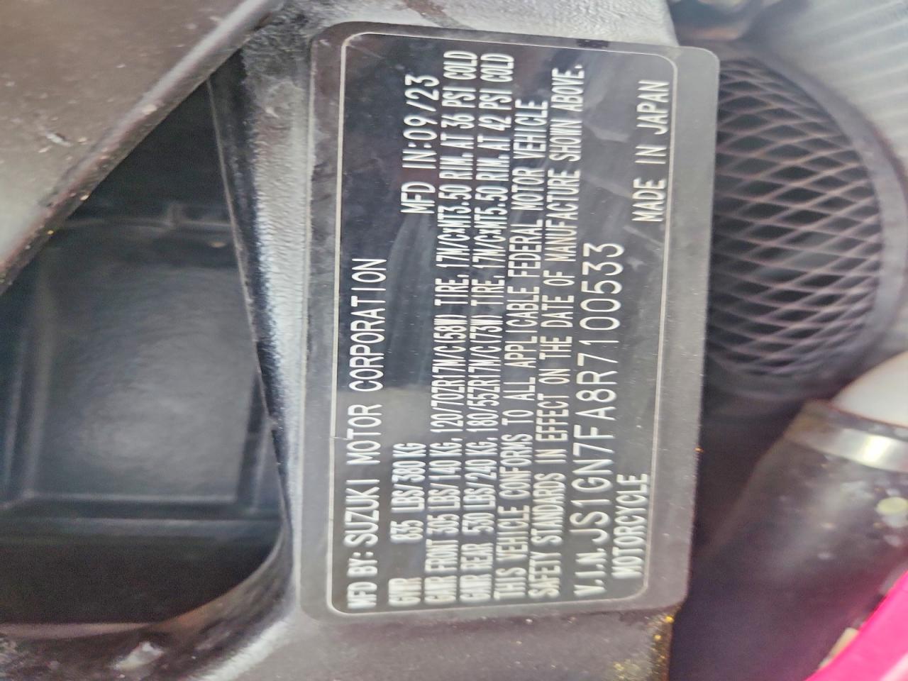 Suzuki Gsxr600
