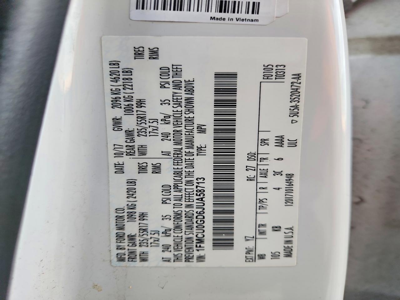 Ford Escape Se