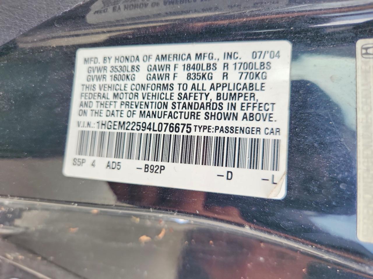 Honda Civic Lx