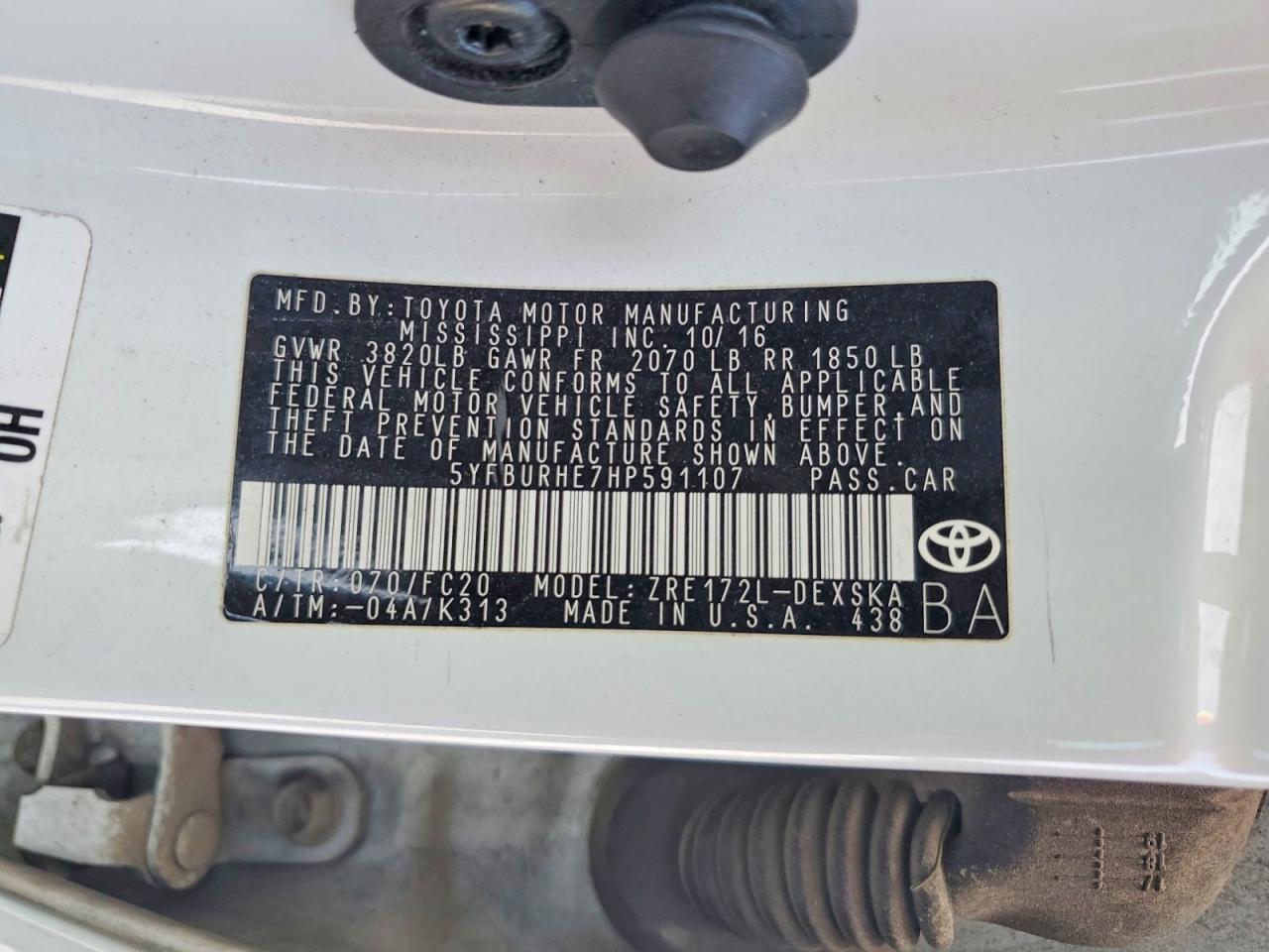 Toyota Corolla 50th Anniversary Special Edition