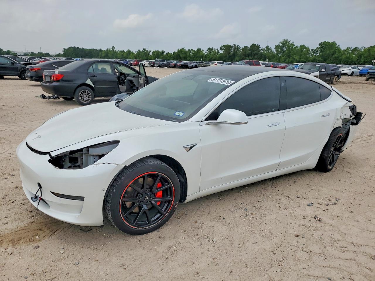 Salvage Tesla Model 3 Image