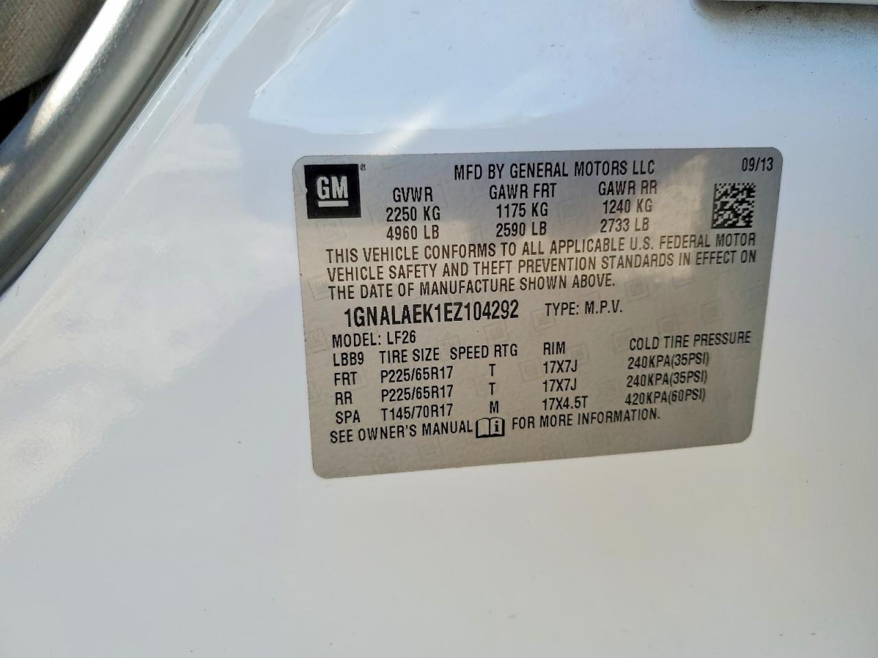 Chevrolet Equinox Ls