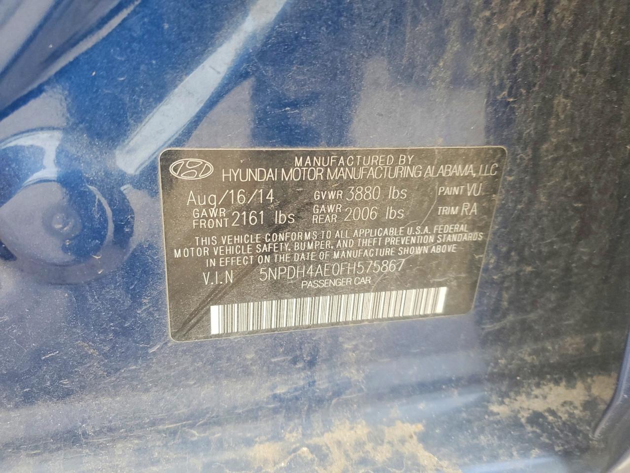 Hyundai ELANTRA Se