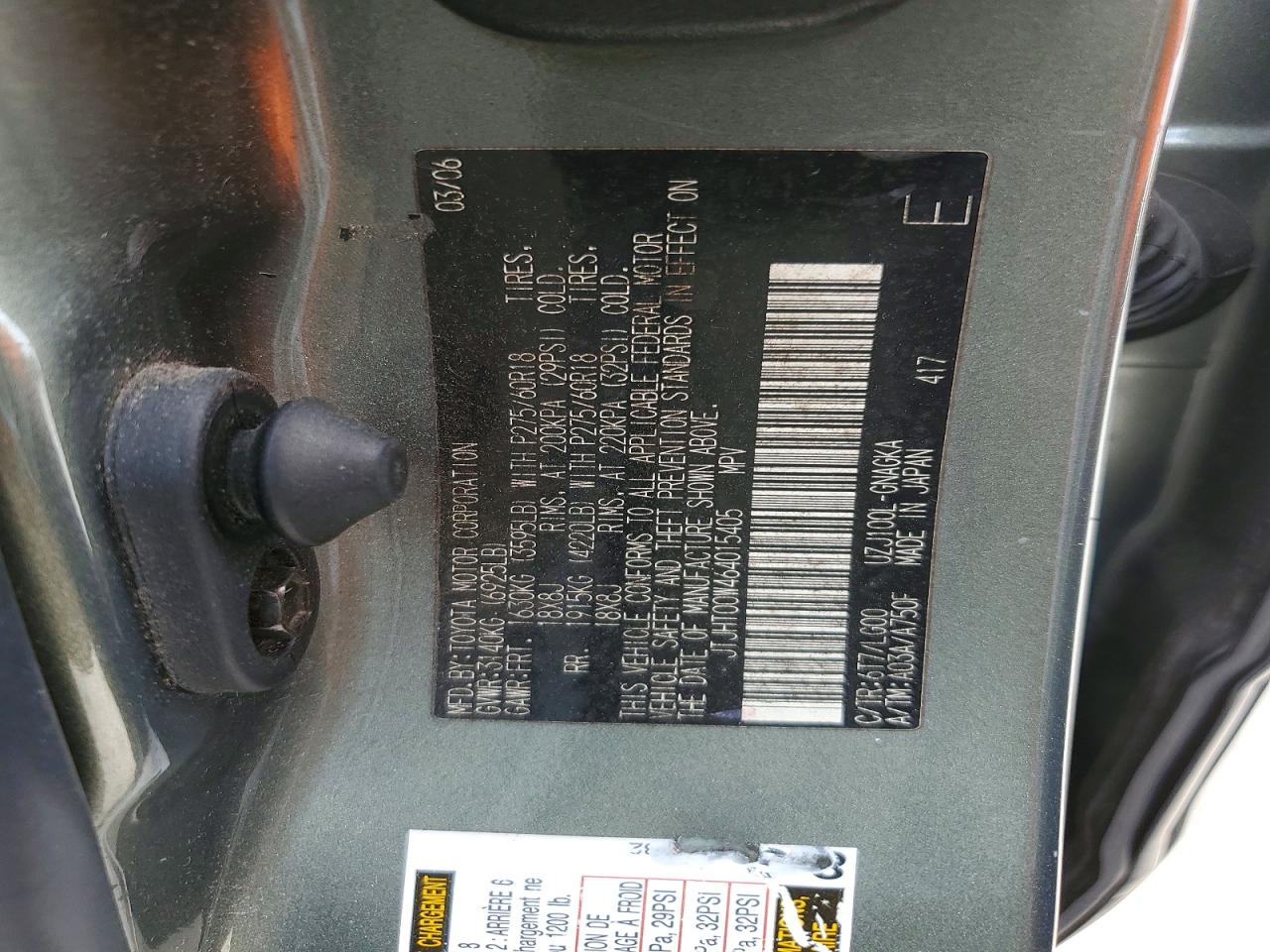 Lexus Lx470 470