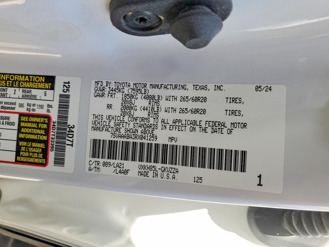 Toyota Sequoia Platinum