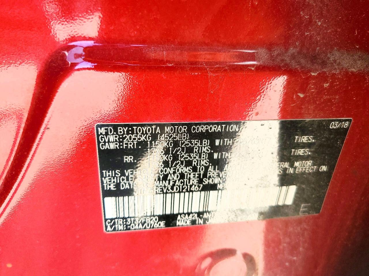 Toyota RAV4 Le