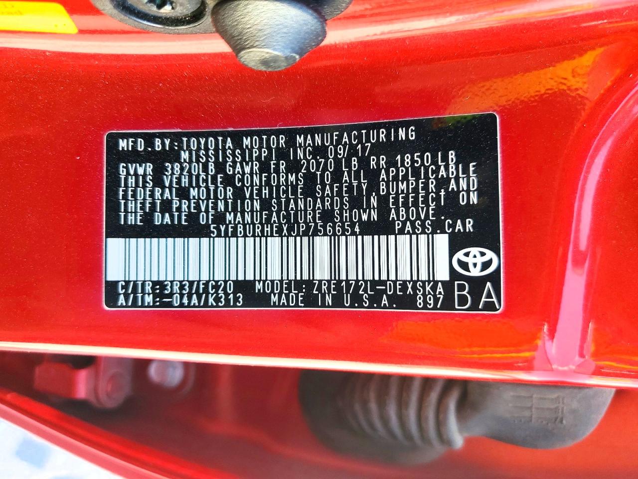 Toyota Corolla Se