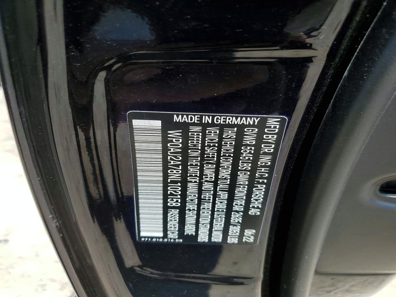 Porsche Panamera Base