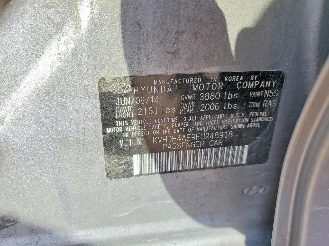 Hyundai ELANTRA Se
