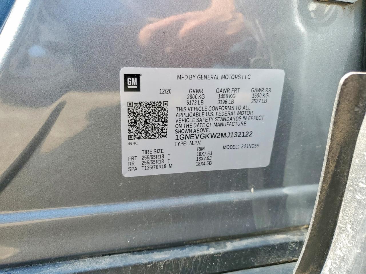 Chevrolet Traverse Lt