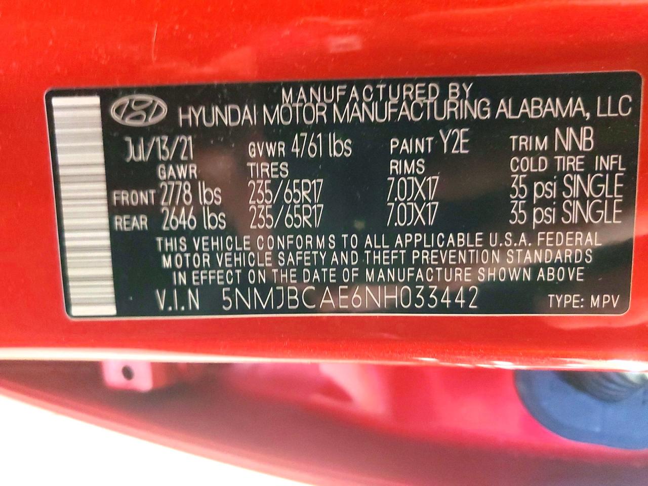 Hyundai TUCSON Sel