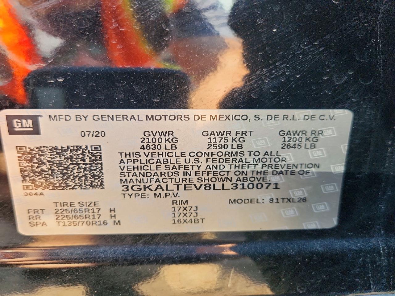 GMC Terrain Sle