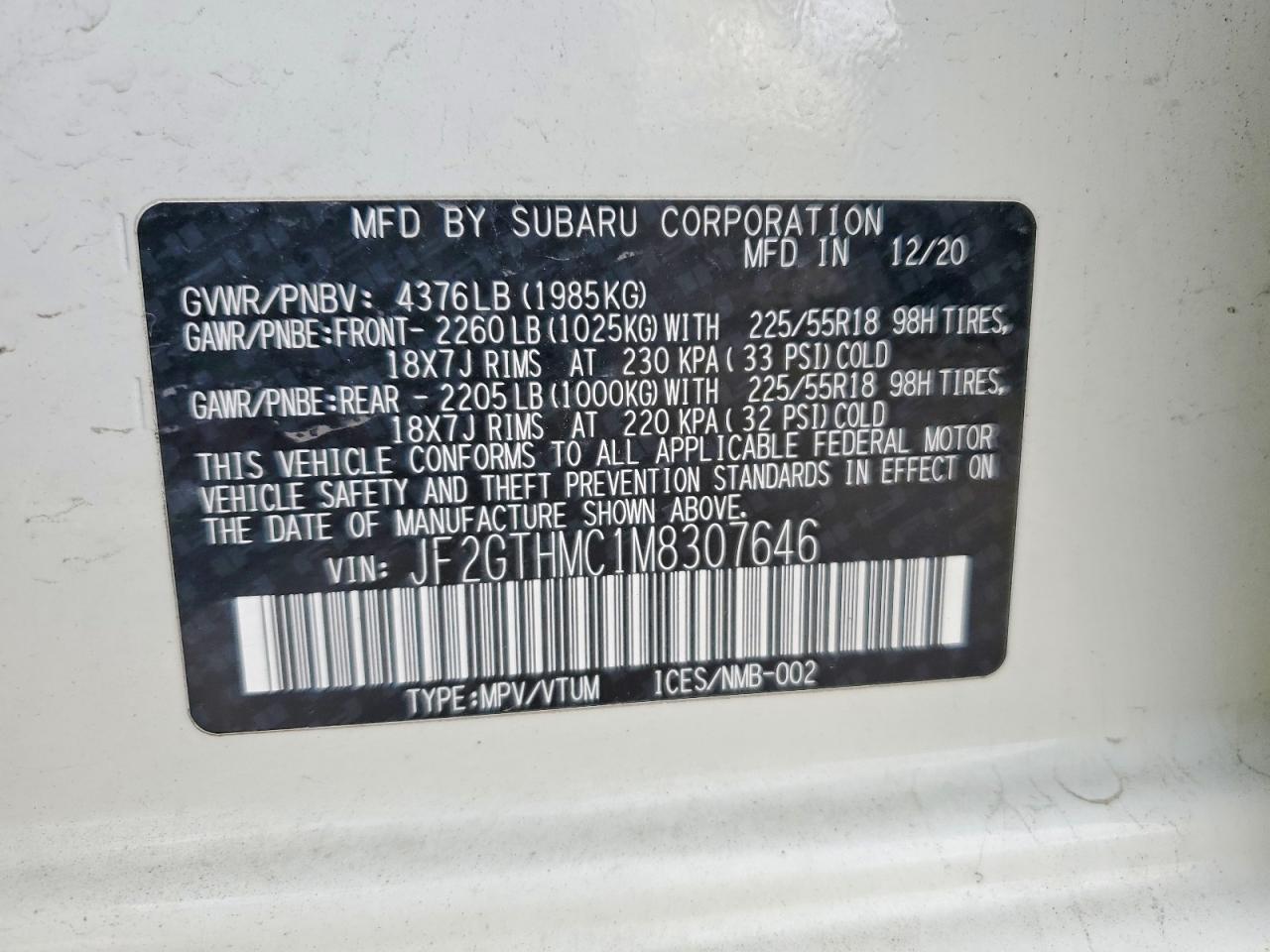 Subaru Crosstrek Limited