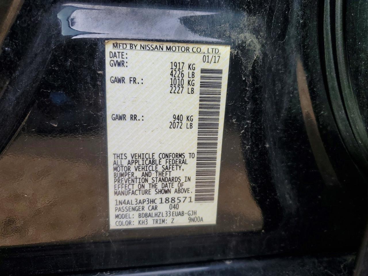 Nissan Altima 2.5 Sr