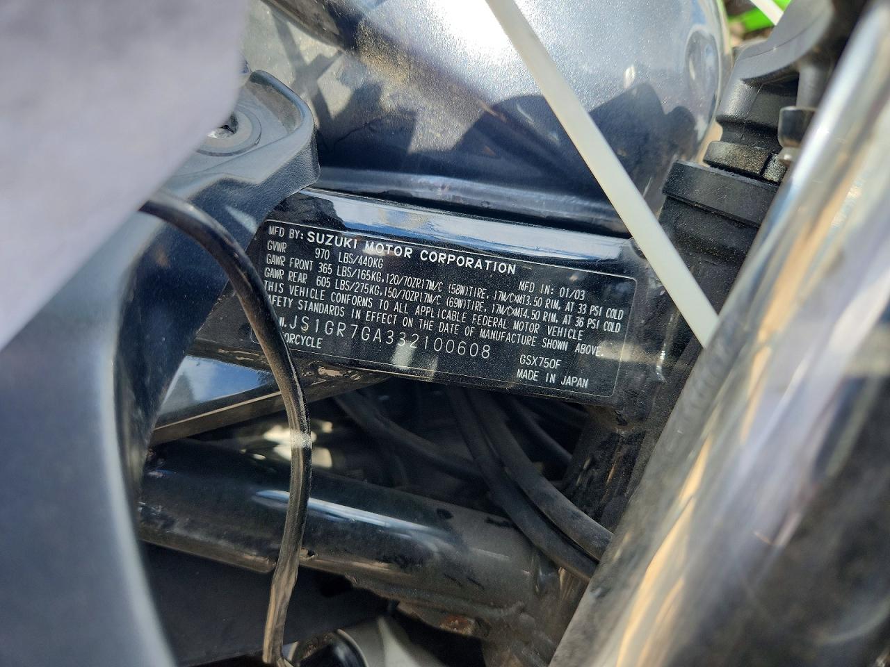 Suzuki Gsx750 F