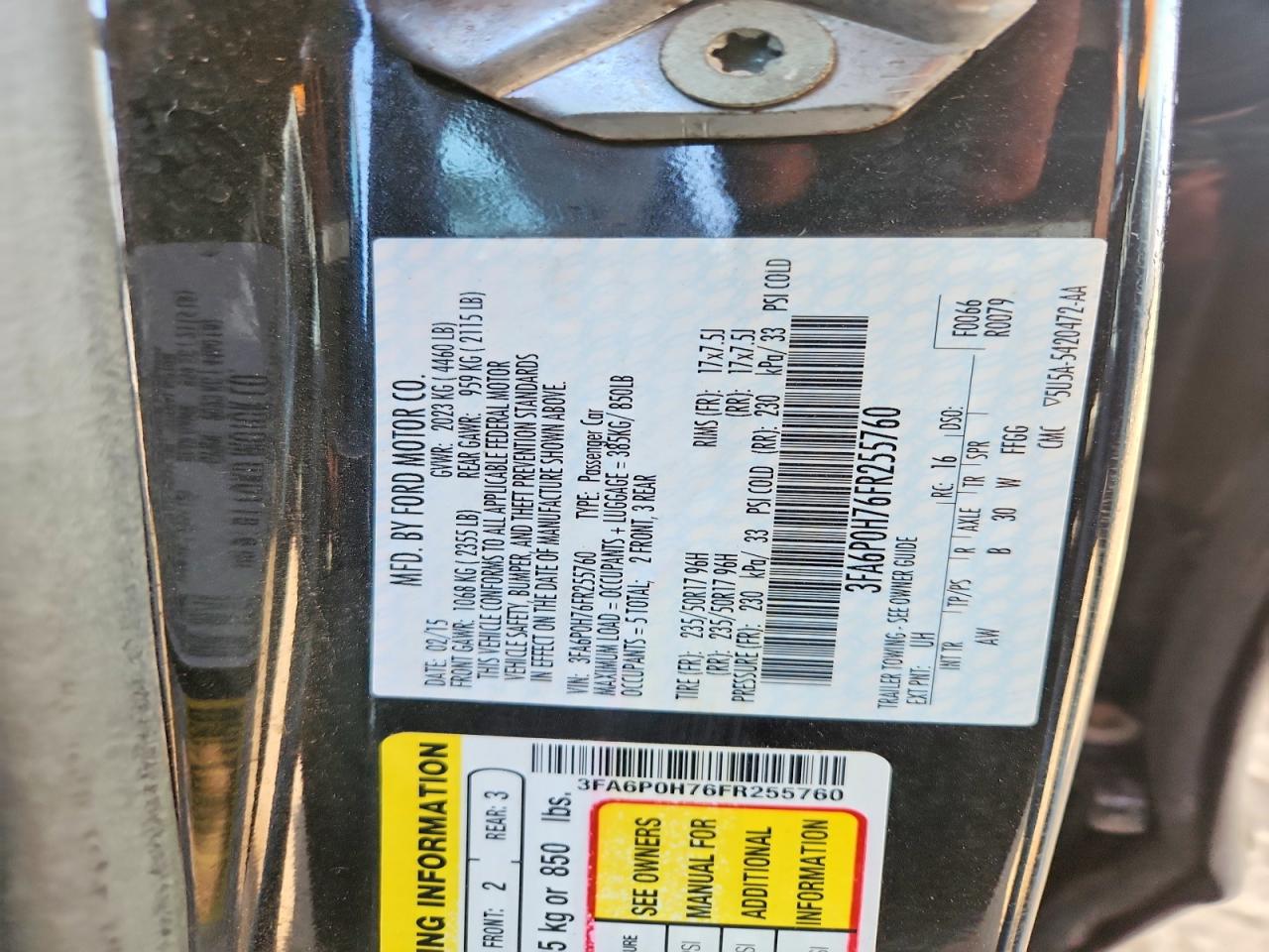 Ford Fusion Se