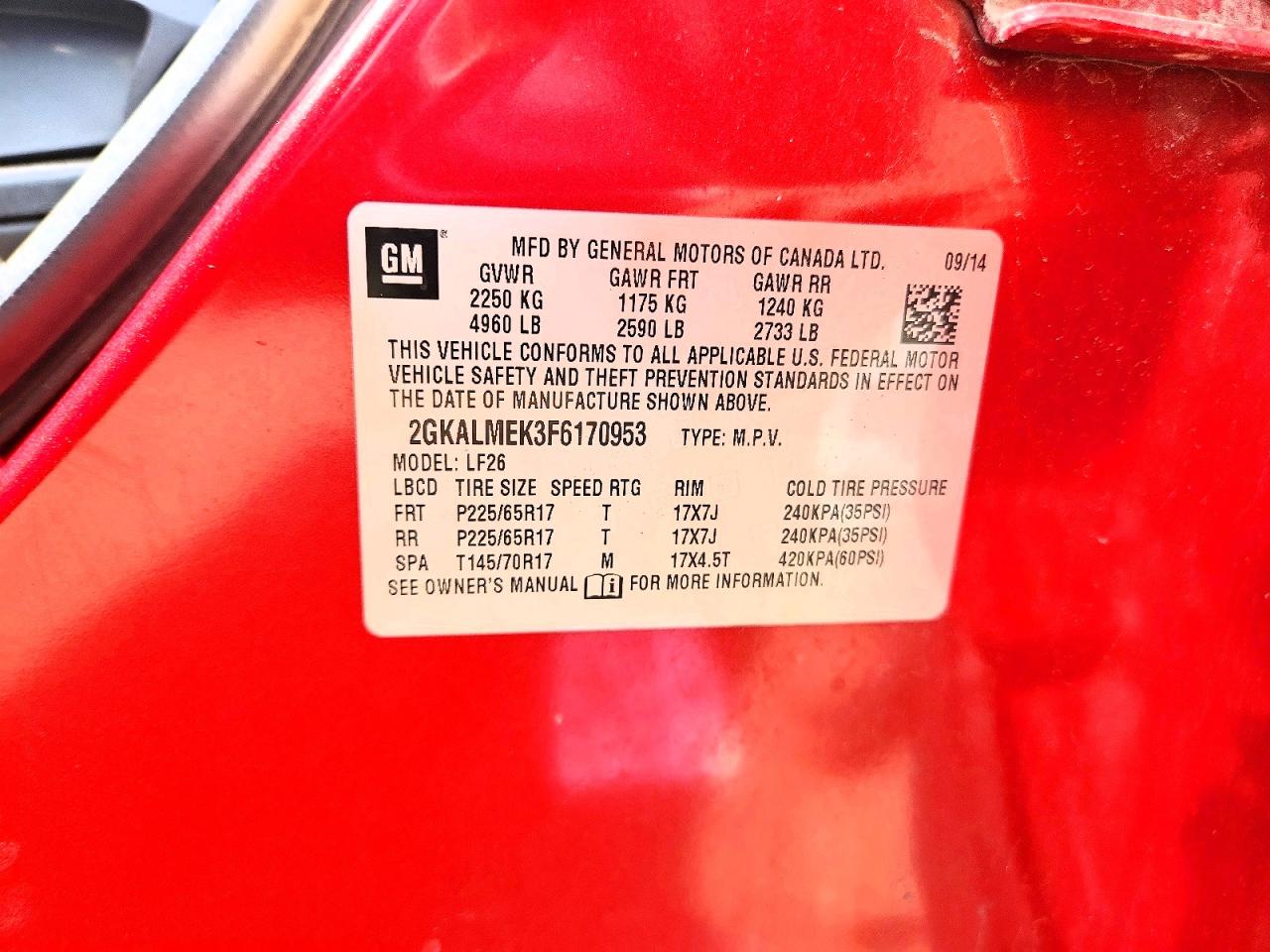 GMC Terrain Sle