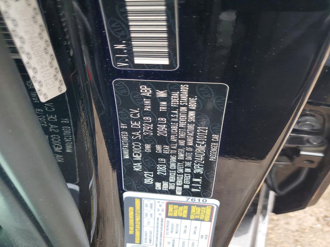 Kia Forte Lxs