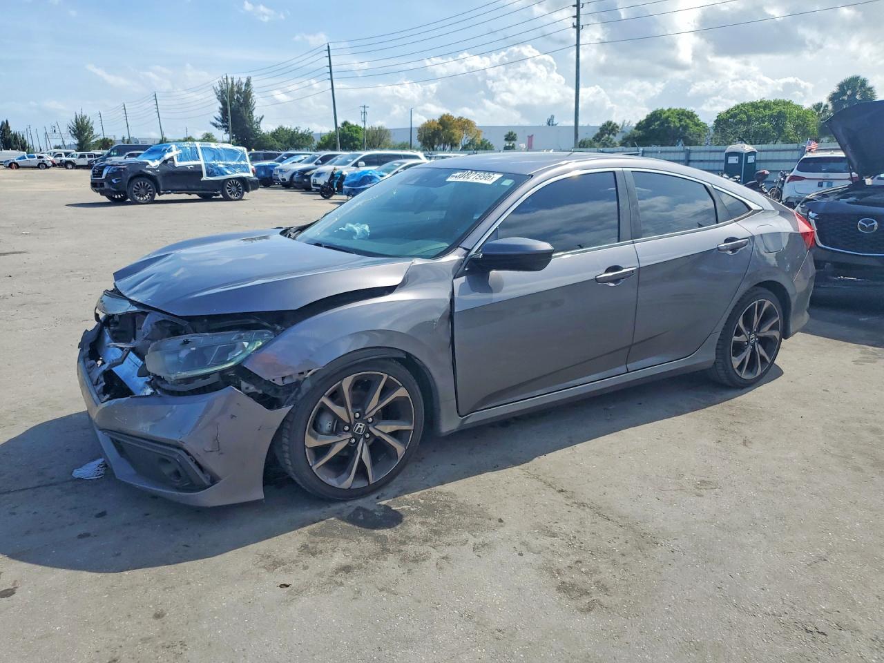 Salvage Honda Civic Image