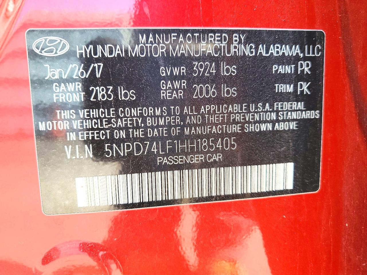 Hyundai ELANTRA Se