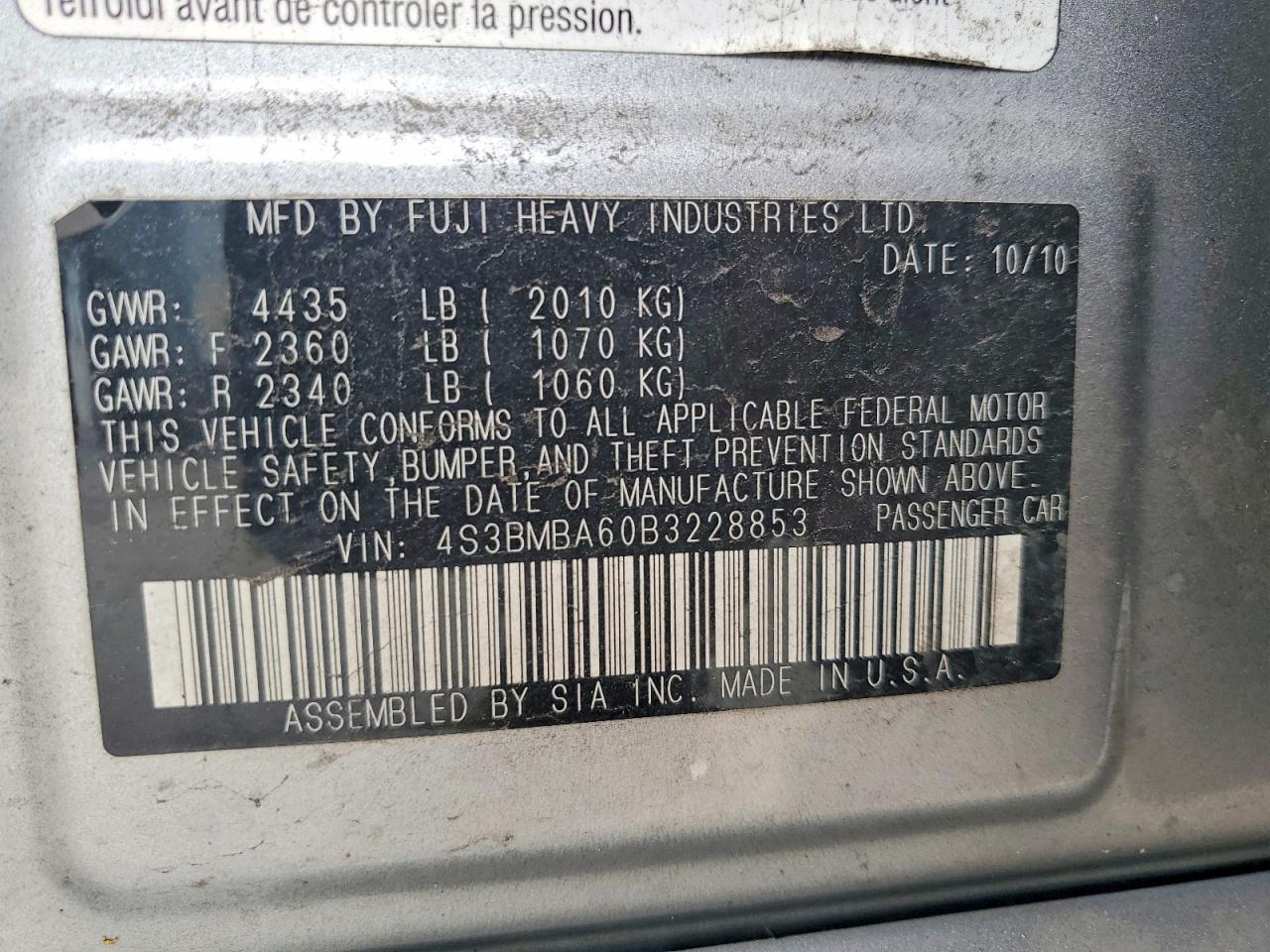 Subaru Legacy 2.5i
