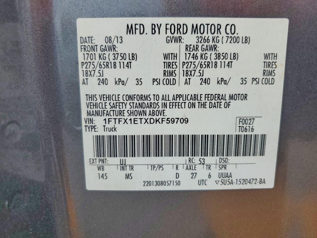 Ford F-150 Super Cab