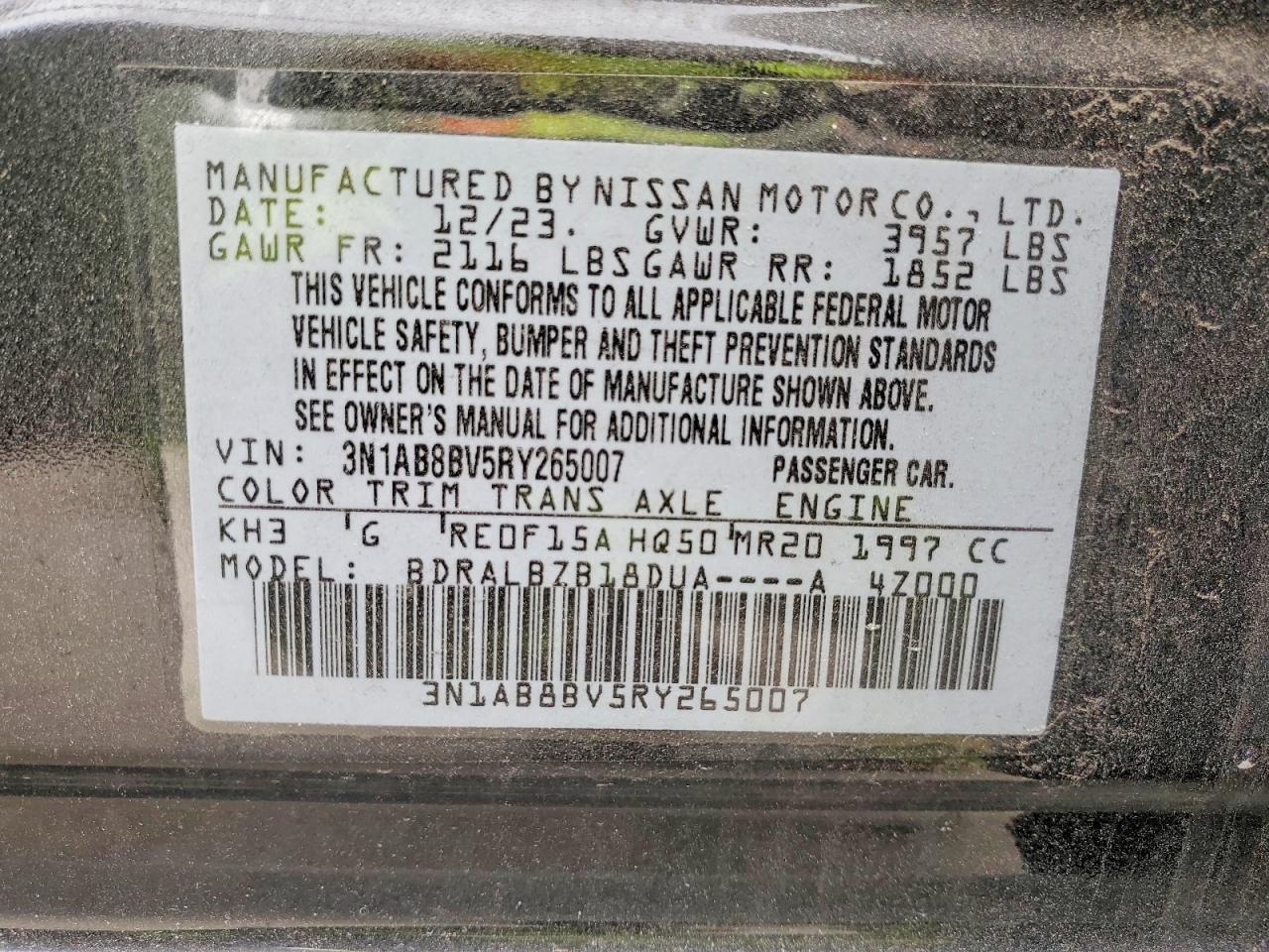 Nissan Sentra S