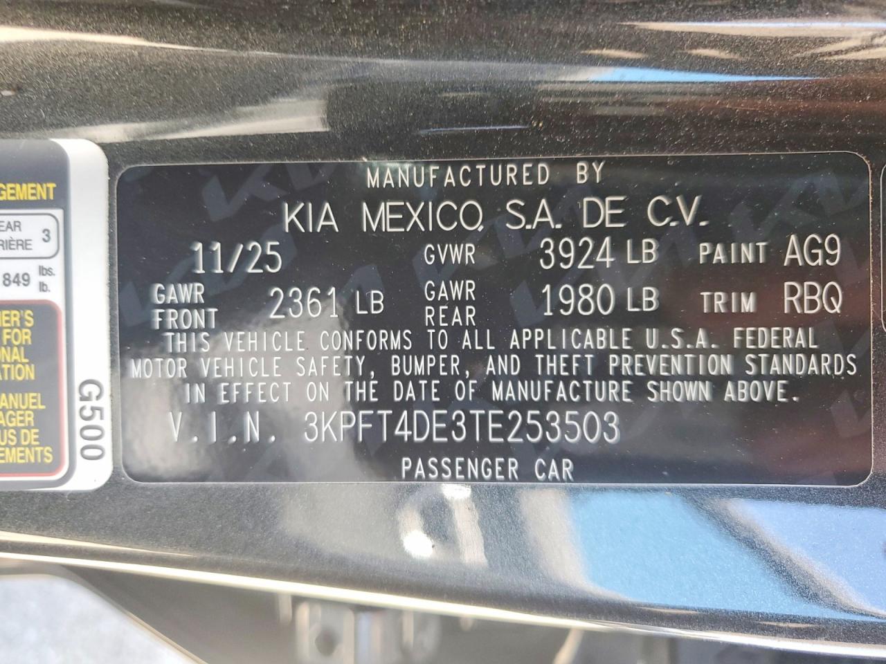 Kia K4 Lxs