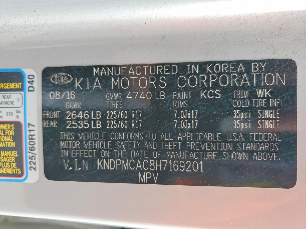 Kia Sportage Lx