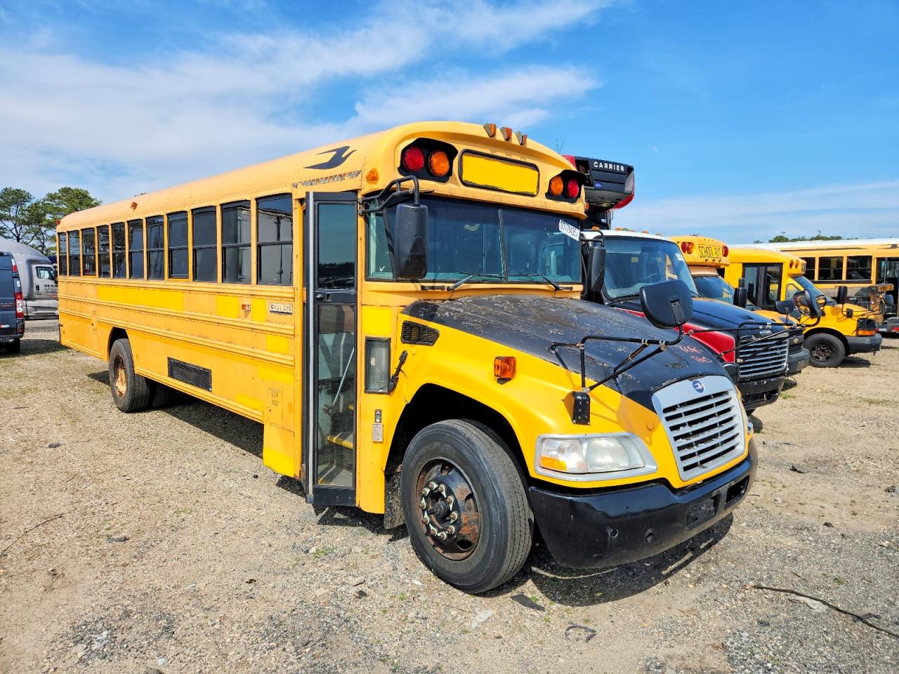 Salvage Blub School Bus Image