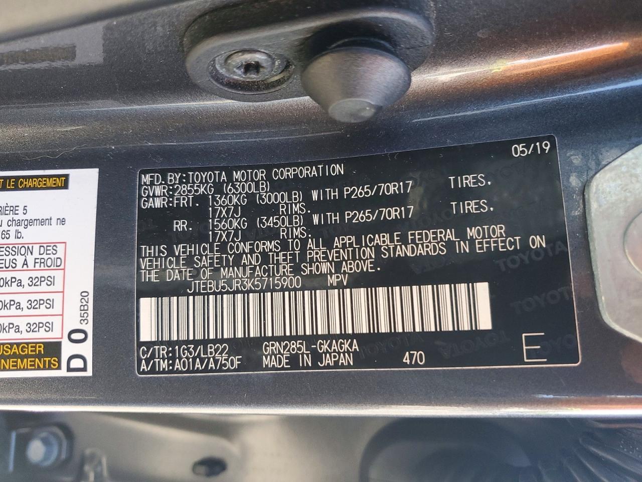 Toyota 4Runner Sr5 Premium
