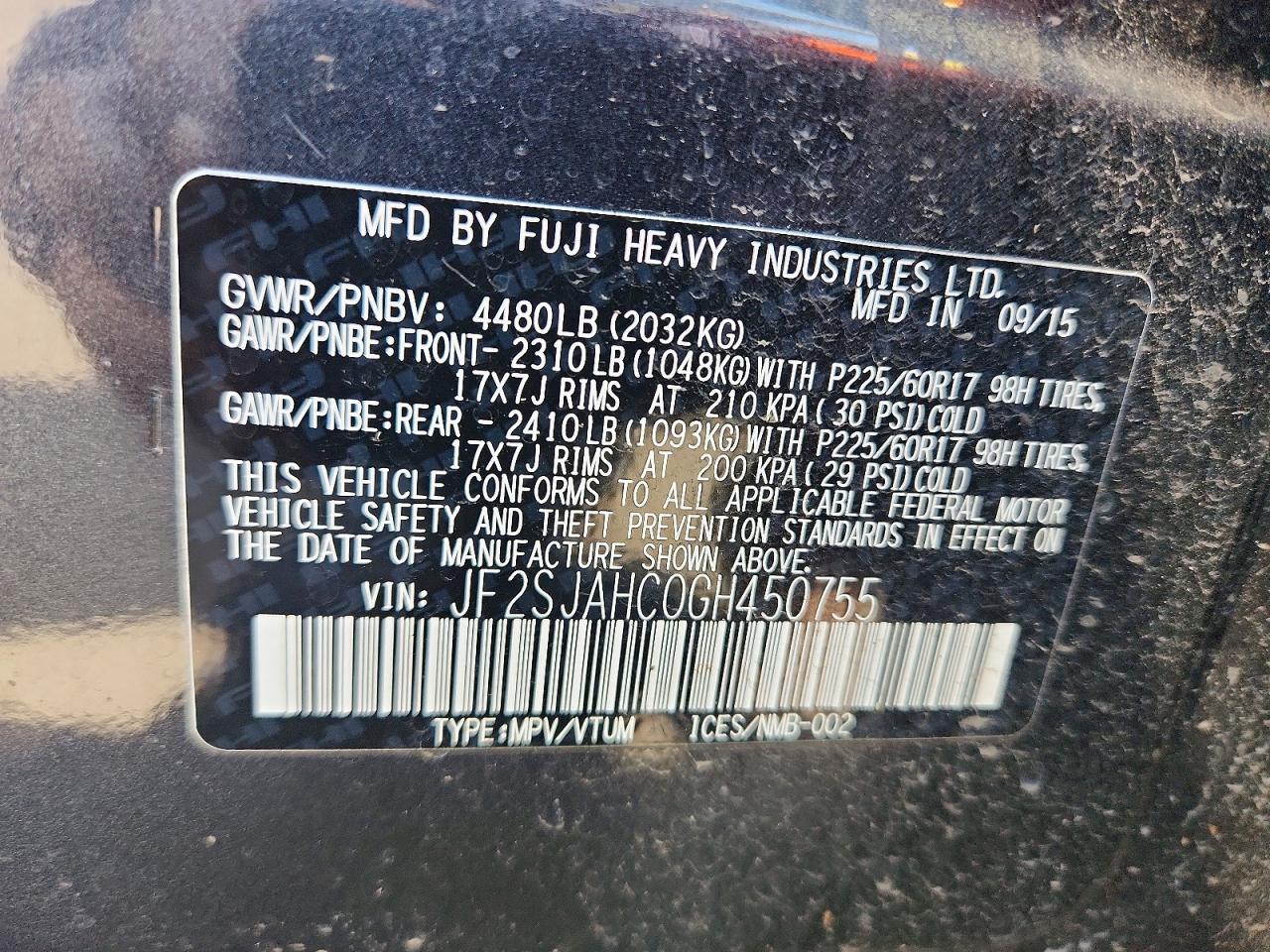 Subaru Forester 2.5i Limited